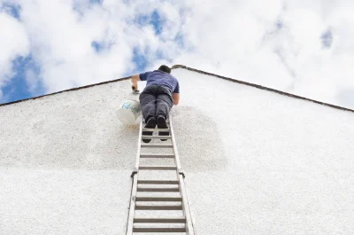 Peinture extérieure à Coudray-au-Perche — façades et ravalement